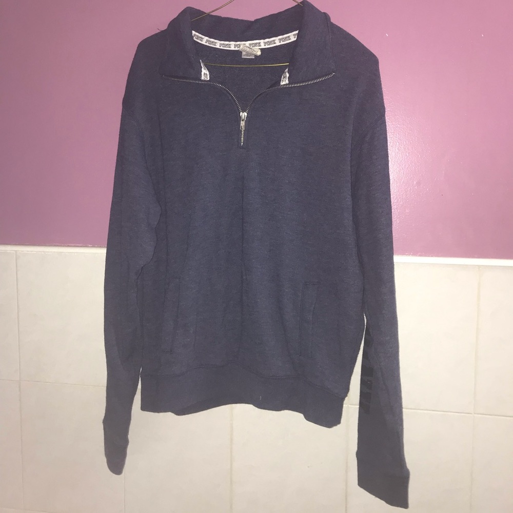 Victoria’s secret pink half zip